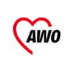 Logo AWO mit rotem Herz und Schriftzug